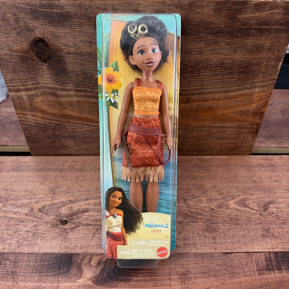 Disney Moana 2 Loto Doll Mattel JBT3 Poseable Fashion Doll New READ